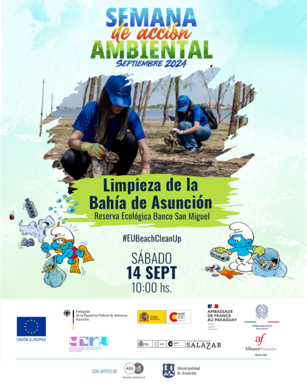 Unión Europea y Estados Miembros invitan a participar de la Semana de Acción Ambiental 2024 con diversas actividades