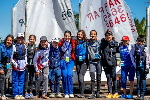 Fiesta náutica del Optimist concluyó con dominio de Brasil, Perú y Puerto Rico