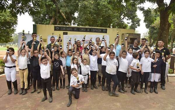 Hipismo: Exitoso Interescuelas en Acá Carayá - Polideportivo - ABC Color