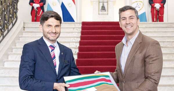 La Nación / Peña visitó al gobernador de Santa Fe, Argentina