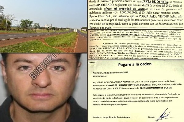 Influencias de dos senadores para extraviar denuncia contra estafador, y su víctima es imputada