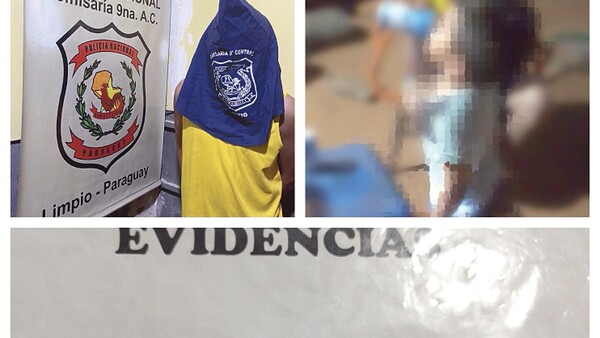 Dio de tomar cerveza a su hijito de 3 años y agredió a su pareja por denunciarlo