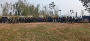 Operación "Basalto III" cierra con un golpe de US$ 13,3 millones a traficantes de marihuana en Canindeyú - .::Agencia IP::.