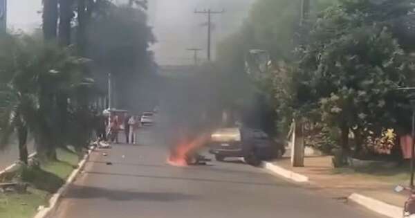 Diario HOY | “Motochorro en llamas”: persecución termina en accidente y objetos recuperados