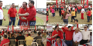 GRAN CELEBRACIÓN POR EL ANIVERSARIO 137 DEL PARTIDO COLORADO  - Itapúa Noticias