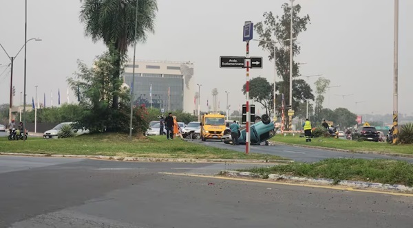 Triple choque en Luque deja varios heridos leves