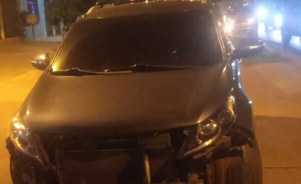 Dos personas heridas en accidente sobre la avenida Perú