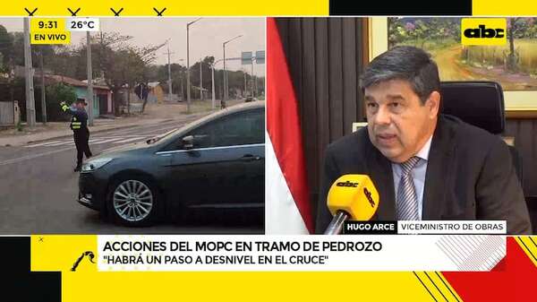 Pedrozo: eliminan giros a la izquierda; paso a desnivel esperará un poco más - ABC Noticias - ABC Color