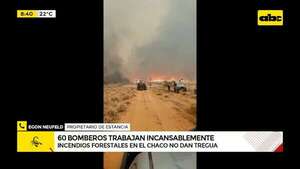 Parque Chovoreca: poco más de 10 hombres contienen incendio en flanco oeste - ABC Noticias - ABC Color