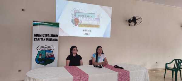 Capitán Miranda celebrará el Día de la Juventud y la Primavera con un gran evento en el polideportivo municipal