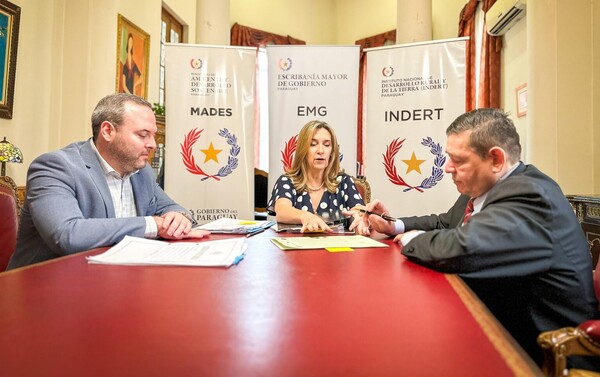 Gobierno inicia proceso de transferencia de propiedad de Marina Cué al Indert - .::Agencia IP::.