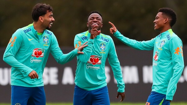 Brasil viene con tropa completa a Paraguay