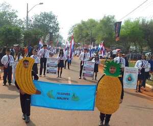 Guayaybí: conmemoran 32 años de distritación de la Ciudad de la Banana y la Piña - Nacionales - ABC Color