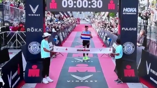 Versus / ¡Orgullo nacional! Alfredo Ramírez Pinho ganó el Ironman de Wisconsin