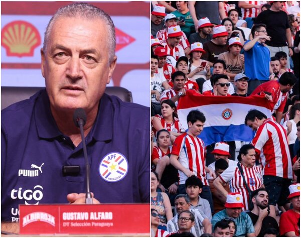 Gustavo Alfaro pide "apoyo incondicional" a la hinchada de la Albirroja · Radio Monumental 1080 AM