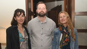 Agasajo de bienvenida a senadora de los franceses