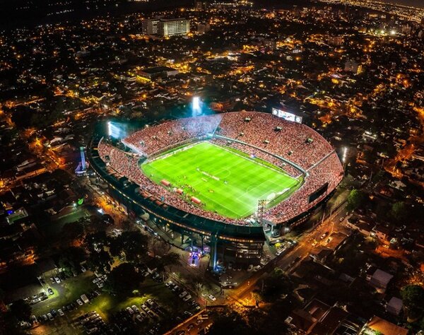 Paraguay - Brasil ¡A estadio repleto! · Radio Monumental 1080 AM