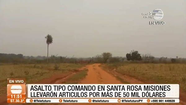 Grupo armado se lleva costosos drones tras asalto a estancia en Misiones