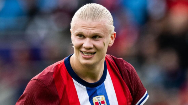 Haaland sella la primera victoria de Noruega en la Liga de Naciones