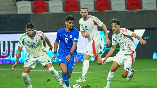 Italia continúa con su mejora ante Israel