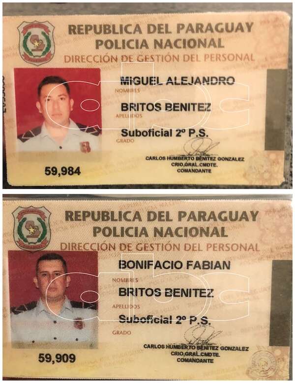 Dos policías paraguayos caen con drogas en Brasil - Policiales - ABC Color