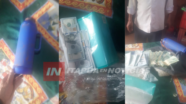 INCAUTAN ARMAS Y DINERO TRAS HURTO EN SAN PEDRO DEL PNÁ. - Itapúa Noticias