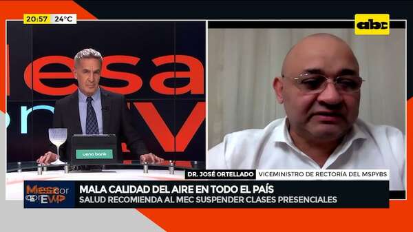MEC suspenderá las clases presenciales: “esto no va a llevar mucho tiempo”, afirma viceministro - Mesa de Periodistas - ABC Color