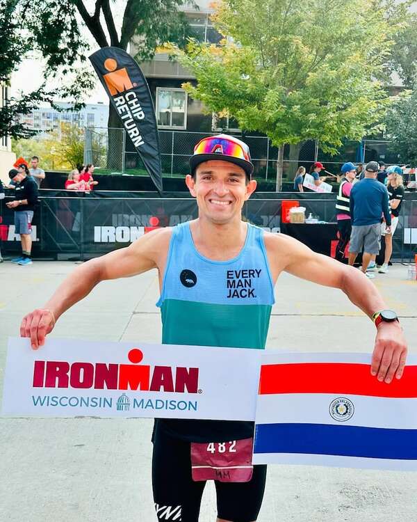 Superatleta paraguayo: Alfredo Ramírez, campeón del Ironman - Polideportivo - ABC Color