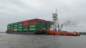 Cafym habla de salida aceptable, tras fijarse el peaje en la hidrovía