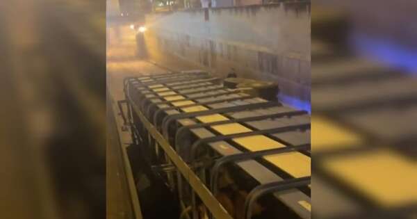 Diario HOY | Transganado volcó en el túnel Semidei