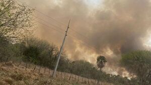 Bahía Negra: Cuatro niños afectados por el humo fueron trasladados a urgencias