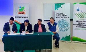FIA-UNE estrecha vínculos con Asociación de Ingenieros Agrónomos del Paraguay (AIAP)