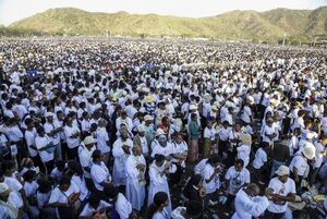La misa del Papa Francisco en Timor Oriental congregó a 600.000 personas, casi la mitad de la población - .::Agencia IP::.