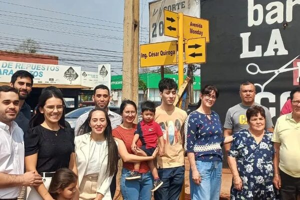 Calle lleva el nombre de emblemático ingeniero franqueño