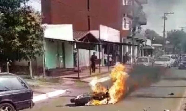 Falleció motochorro que chocó al intentar escapar – Prensa 5