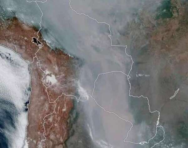 Mapa satelital muestra alta concentración de CO cerca de Paraguay - Mundo - ABC Color