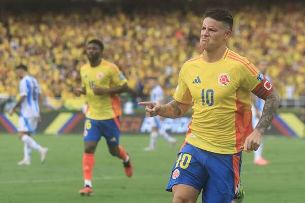 Colombia vs. Argentina: Colombia sigue invicta al derrotar al campeón - Fútbol - ABC Color