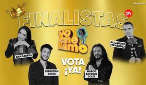 [VIDEO] El Marco Antonio Solis paraguayo es favorito para ganar esta noche "Yo me llamo" de Ecuador