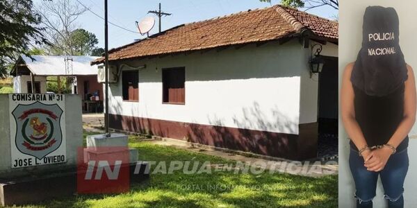 POLICÍA DETIENE A MUJER BUSCADA POR TENENCIA DE DROGAS - Itapúa Noticias