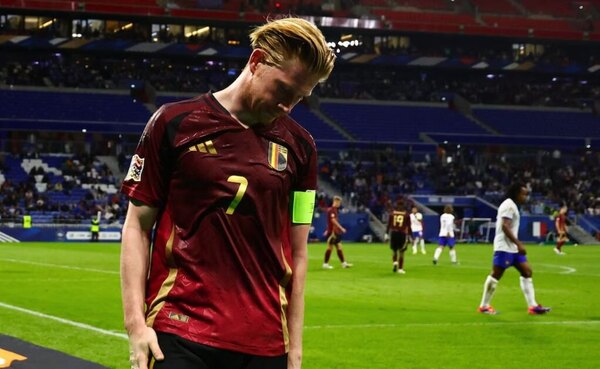 Versus / Bélgica teme que De Bruyne deje la selección de fútbol