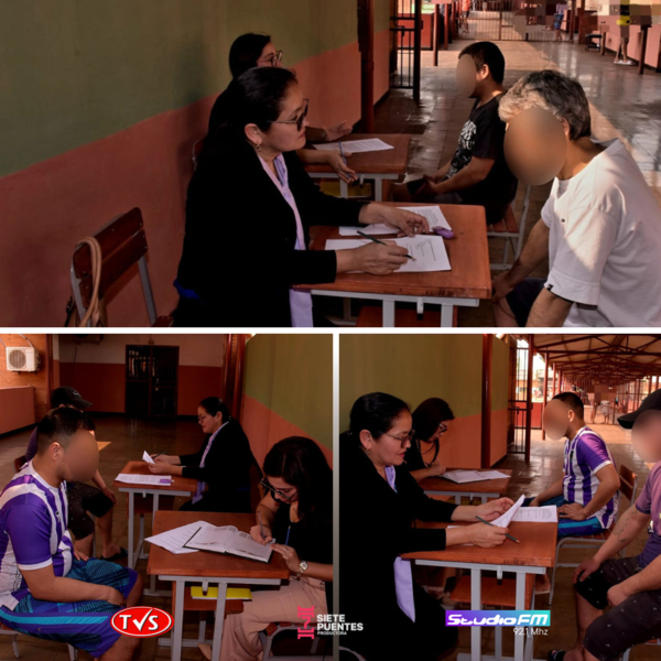 ESTUDIANTES DE LA UTIC REALIZAN ENCUESTAS EN EL CERESO DE ITAPÚA COMO PARTE DE UN PROYECTO DE INCLUSIÓN LABORAL - TVS
