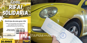 SORTEAN UN AUTOMÓVIL PARA CUBRIR GASTOS DE JOVEN ATROPELLADA EN ENCARNACIÓN - Itapúa Noticias