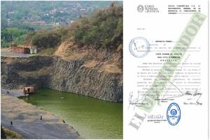 Prórroga del contrato de arrendamiento y explotación de la cantera del cerro Ñemby