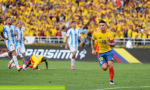 Argentina perdió 2-1 ante Colombia por Eliminatorias