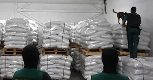 Uruguay investiga megacargas de cocaína que salieron de Paraguay hacia Europa