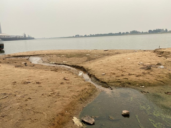Video: La sequía transforma al río Paraguay en playas de arena