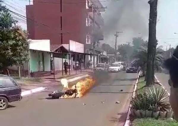 Fallece presunto motochorro que chocó durante fuga tras asalto - ABC en el Este - ABC Color