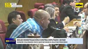 ¿Sancionarán a Jatar?: presidente de Diputados niega que estén dilatando proceso - ABC Noticias - ABC Color