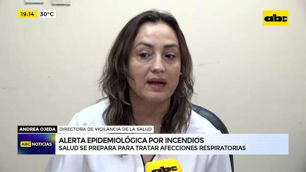 Video: Salud se prepara para tratar las afecciones respiratorias producto de los incendios - ABC Noticias - ABC Color