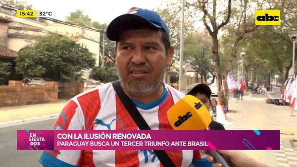 Video: vendedores en la zona del Defensores del Chaco dan sus pronósticos sobre el encuentro - Ensiestados - ABC Color